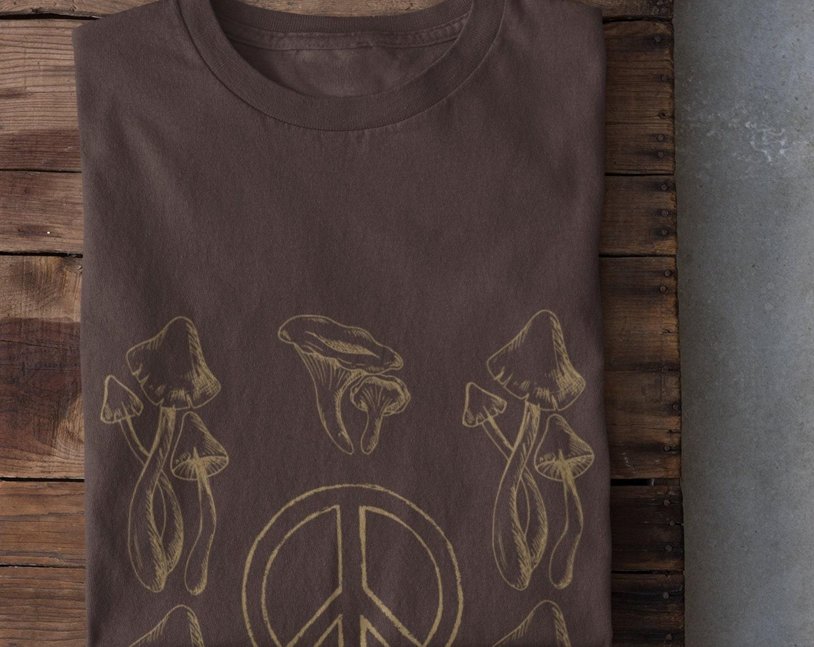 Grunge Clothing, Grunge, Fairy Grunge Clothing, Alt Clothing, Grunge Fairycore, Grunge Shirt, Goblincore Clothing, Mushroom Tshirt 3XL