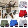 Croatia Flag Camouflage Muay Thai Kick Boxing Shorts Men Women Unisex Sportswear Double Layer Quick Dry Breathable Training Sport Gym Fitness Workout