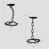 Metal Candle Holder Vintage Chain Candlestick Chain Candlestick Entangle Candle Stick Holder Home Decoration Accessories
