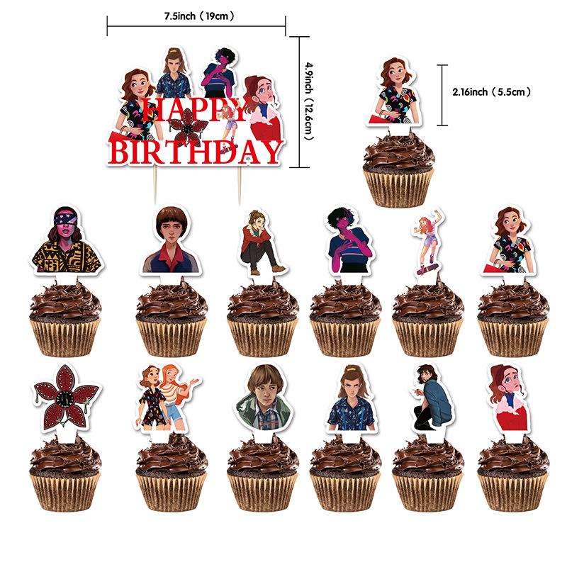 COMPONI il tuo Kit Compleanno STRANGER THINGS Personalizzato Festa STRANGER THIN