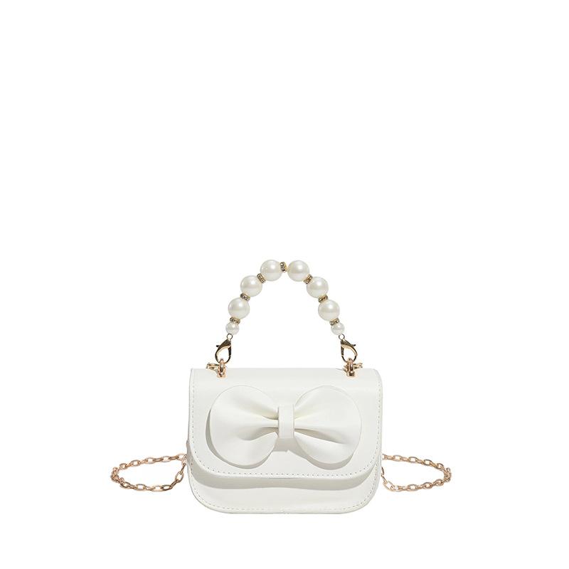 New sweet bow shoulder messenger bag fashion bag women's bag chain change bag