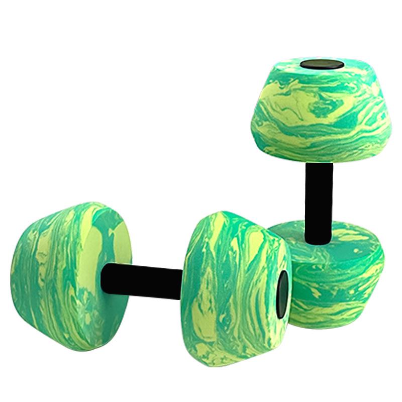 

Camouflage Water Dumbbells for Kids and Beginners - EVA Fitness and Swimming Practice Weights