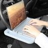 Multifunctional Car Desktop Stand Portable Eating Office Car Steering Wheel Table Stand Beverage Food Coffee Laptop Tray Board