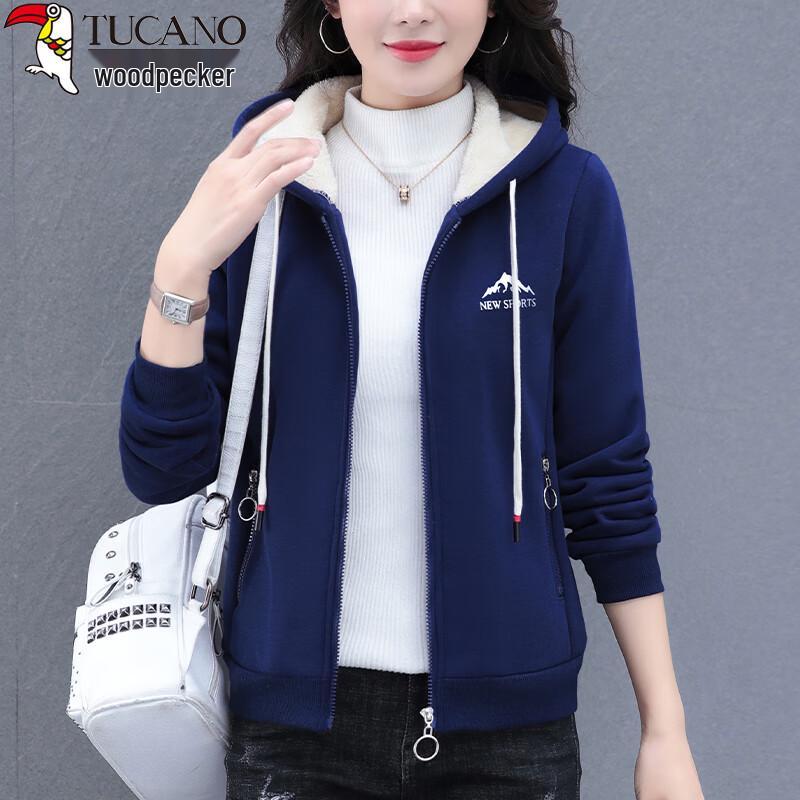 

Женская толстовка с капюшоном на флисовой подкладке 2XL