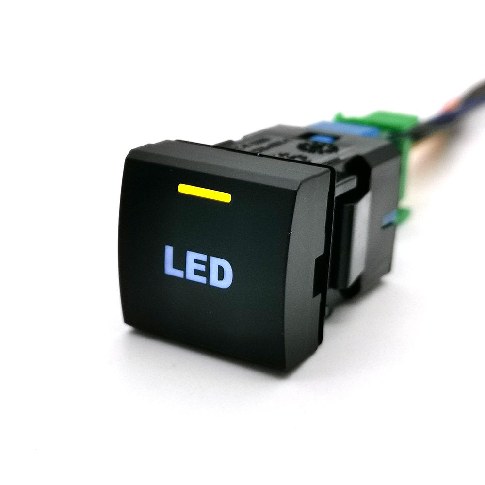 LED Radar Power Fog Light Switch with Tail Wire for Toyota Camry/Corolla