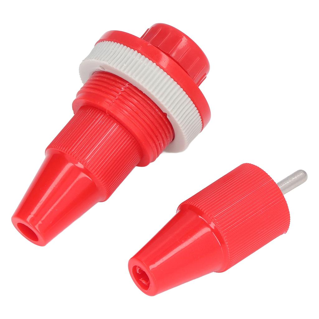 Binding Post Plug Socket Set ABS Silver Alloy Binding Post Terminal with Clear Threads