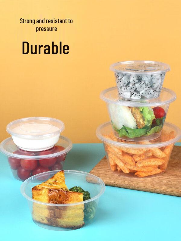 ZISIZ Thickened Disposable Paper Lunch Box