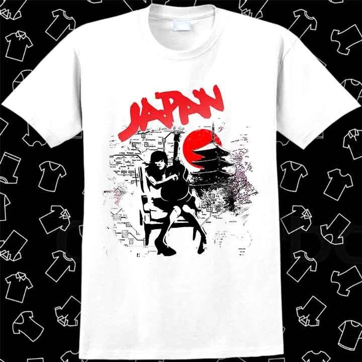 Japan Tokyo Sunset Music Exclusive Vinyl Cover T Shirt 1073 L