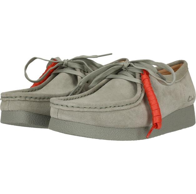 Женские полуботинки Clarks Wallabeeevo sneaker light green