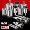 A25F-Diamonds Drill Bits, 15PCS Diamonds Hole Saw Drill Bit Set For Tile Pot, Glass Drill Bits For Bottles Marble