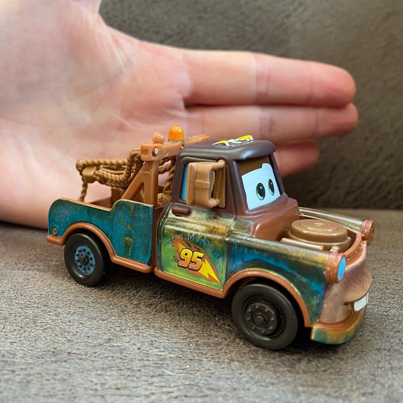Cars  Pixar Cars Toy Lightning McQueen Jackson Storm Mater Sally Sheriff 1:55 Diecast Model Car Toy Children Birthday Gift