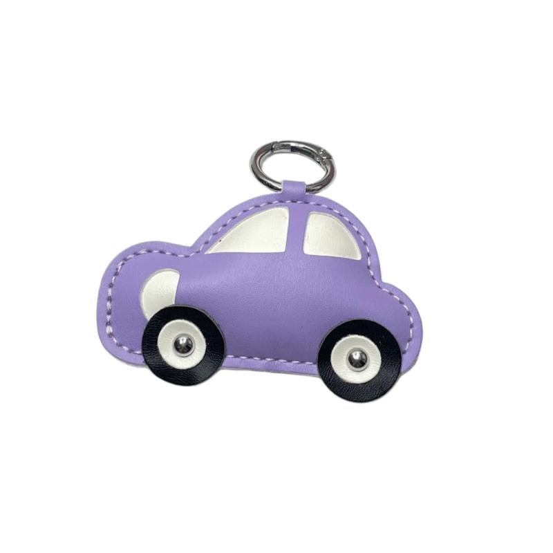 Vintage Creative Car Keyring Accessories Key Chains Alloy PU Material Creative Keychain Ornaments Cartoon Schoolbag Bag Pendant