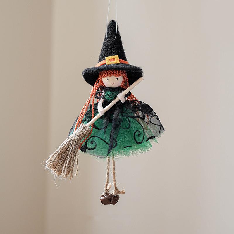 Halloween Printed Pattern Cute Mesh Decorative Props Hanging Party Decoration Pendants Home Garden 4 Styles