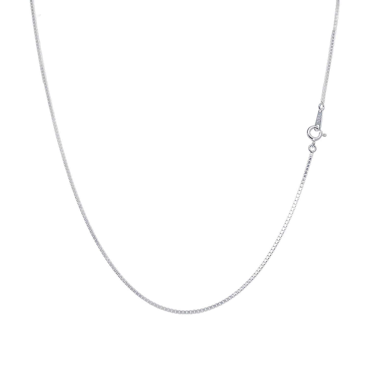 

Серебряная венецианская цепочка 925 пробы, ширина, длина 60 см [Sears] 1,2 мм sv125-60