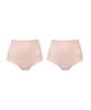 Panty Cotton Relaxed Soft To the Deep Size LL Wing/Wacoal Women's 2-Piece Set, 100% (Body), Fit, Touch, [Luxury 100% Cotton], Inseam, EC5832, PO2,