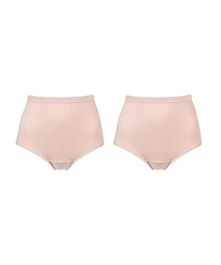 Panty Cotton Relaxed Soft to the Deep Size LL Wing/Wacoal Women's 2-Piece Set, 100% (Body), Fit, Touch, [Luxury 100% Cotton], Inseam, EC5832, PO2,