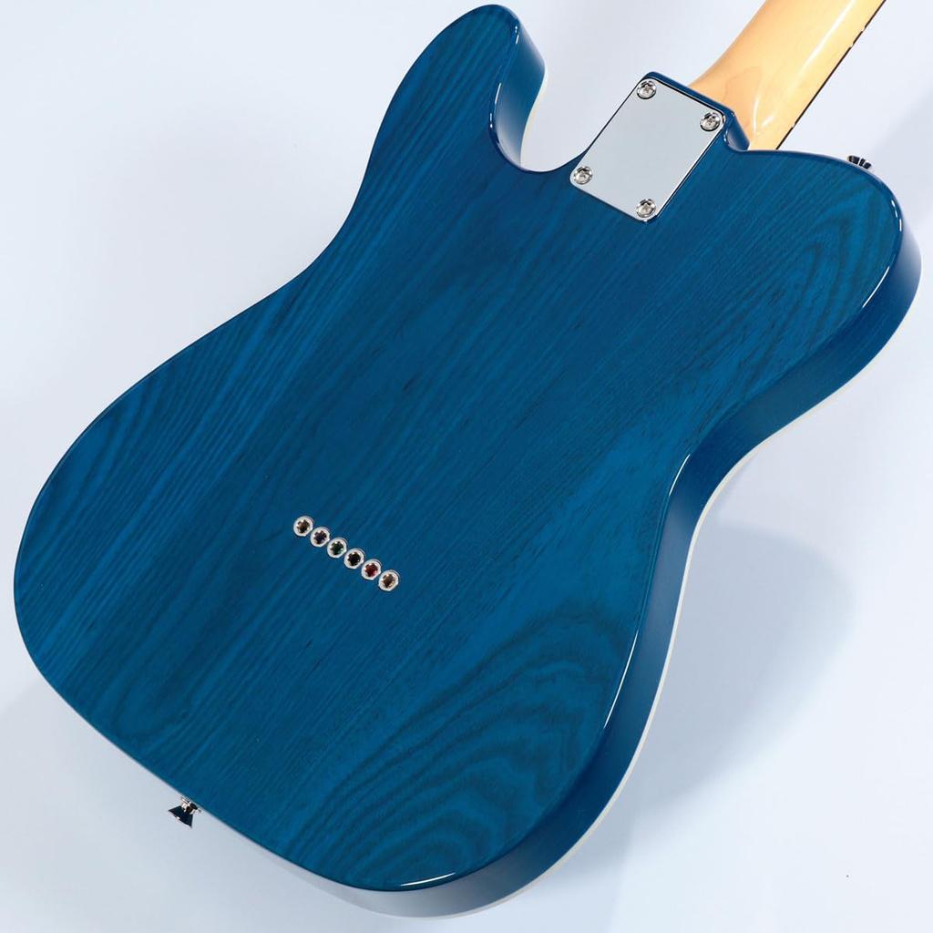 Fender /ISHIBASHI FSR MIJ Traditional 60s Custom Telecaster Quilted Maple Top Ash Back Translucent Blue