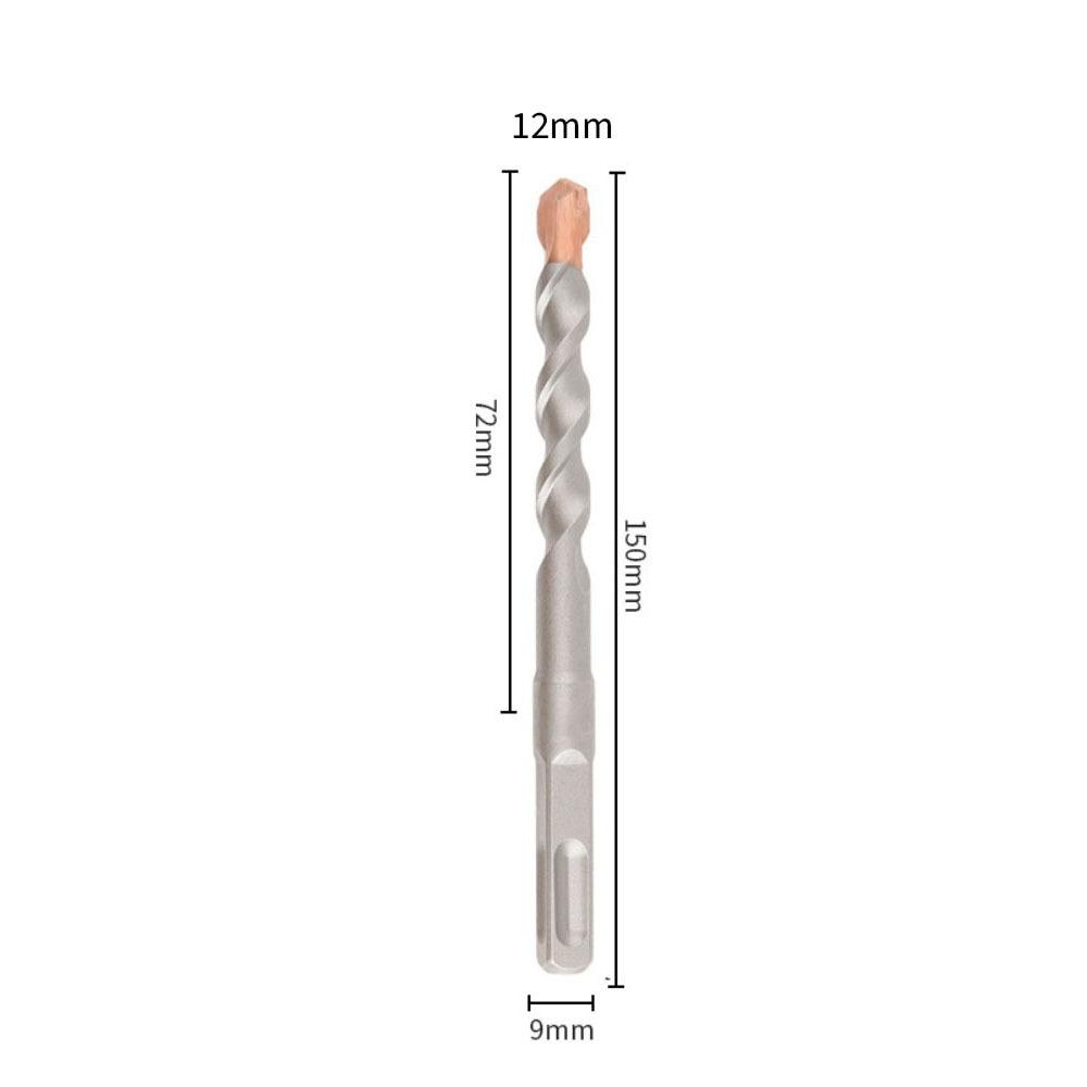 

6/8/10/12mm Electric Hammer Drill Bit 150mm Drilling Tool Multifunctional Drill Bit Masonry 12mm
