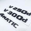3D Letters V260L V220d V250d V300d NIGHT EDITION Emblem for Mercedes Benz V W447 Car Fender Badge Trunk Nameplate Logo Sticker