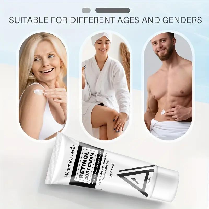 Retinol Body Lotion Firming Moisturizer Wrinkle Cream Boosts Skin Firmness For Face, Body, Dry Skin Improves Elasticity