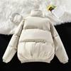 Large Size Stand-up Neck Padded Clothes for Men and Women, Winter Down Padded Jackets, Thickened Couple Models, Loose Padded Clothes for Men