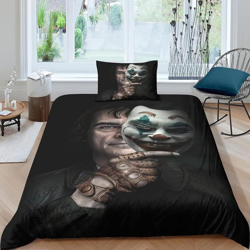 Joker Origin Film Bettwäsche Sets Exquisites Bettwaren Set Joker Romeo Bettdecke Set Bettwäsche Set Luxuriöses Geburtstagsgeschenk