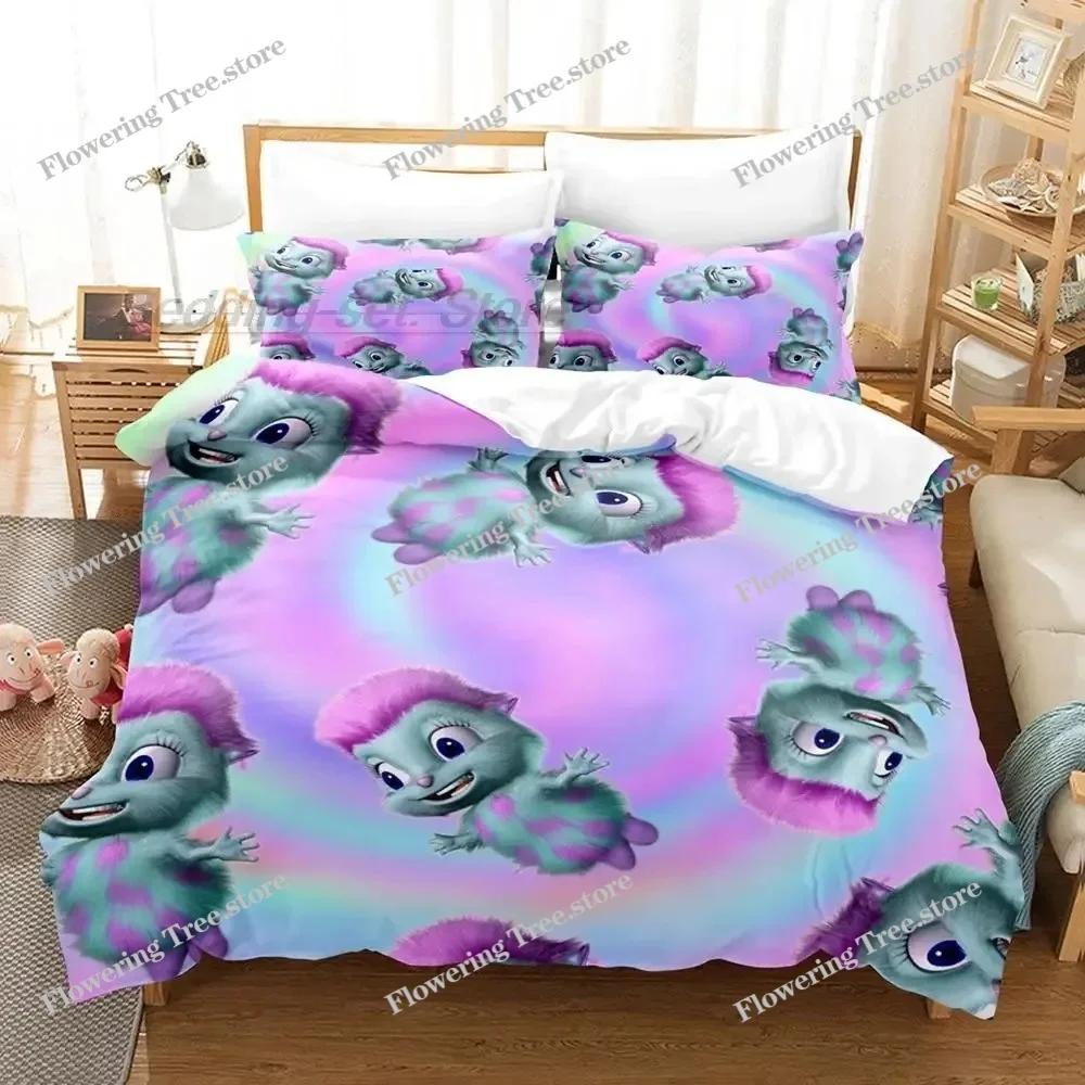 New Bibble Meme Bedding Set Single Twin Full Queen King Size Bed Set Aldult Kid Bedroom Duvetcover Sets 3D Anime Bed Sheet Set