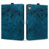 Applicable To iPad 10th Generation Flat Leather Case Pro12.9 Inch Retro Matte Embossed Card Bracket Leather Case Air