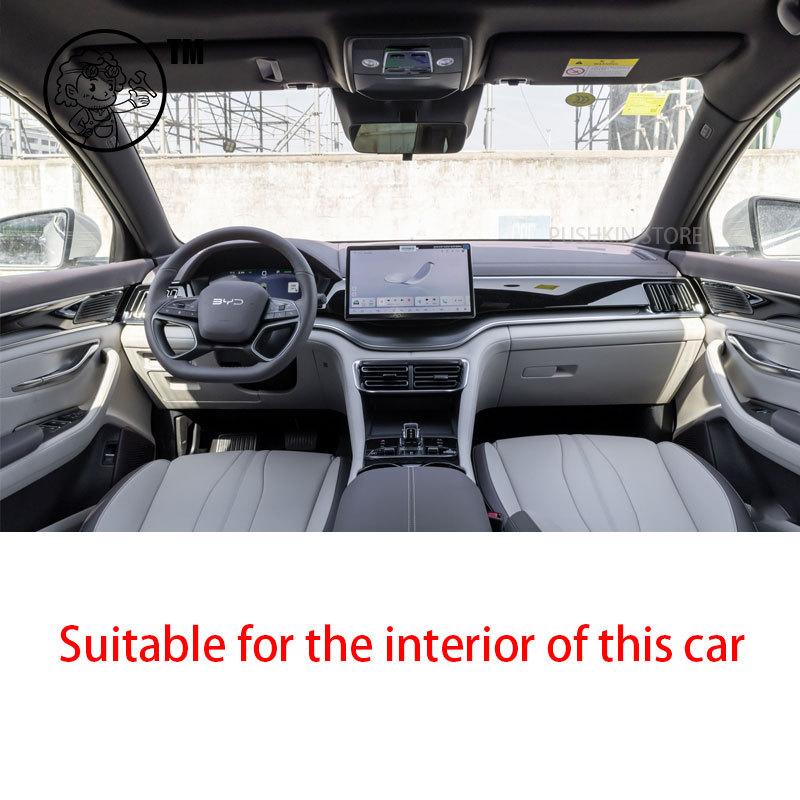 For BYD Seal U Sealion 6 Song Plus DMI Custom Trunk Mats Leather Durable Cargo Liner Boot Carpets Interior Cover Car Accessories