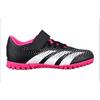 Adidas Predator Accuracy.4 TF Low Top Kids Football Shoes Kids Football Shoes Black White Pink GW7083