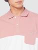 Lee Official Leesures Play POLO Size S Men's T-Shirt, Pink,