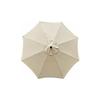 AIMOONSA 3 M Umbrella Cover, 8 Ribs, Beige - UV Resistant Waterproof Polyester
