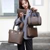 Women's Large Capacity Multi-Piece Mother-and-Child Set Handbag – Stylish Print Single Shoulder Bag