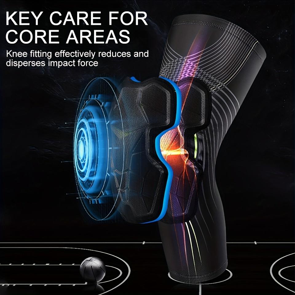 1 Pcs Sports Crashproof Knee Support Pad Elastic Foam Volleyball Knee Compression Sleeves Basketball Bicycle Protect
