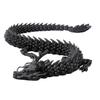 45/30cm 3D Printed Chinese Dragon Shenlong Crafts OrnamentsToy Joint Movable Dragon Model Home Office Decoration Decor Gifts