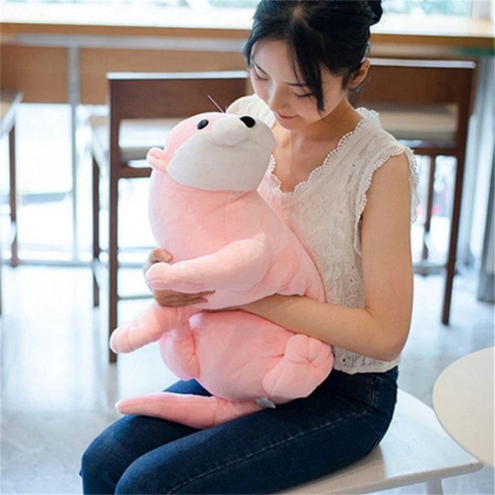 Sloth Pillow Otter Stuffed Doll Lifelike Stuffed Animal Otter Plush Toy Plush Toy Reallife Otter