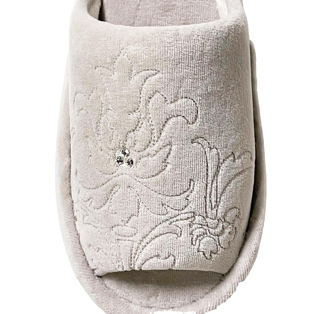 Senko NYNAS Grand One Size Fits All Slippers, Greige,