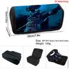 Cute Fortnite Cartoon Flip Pencil Pouch, Unisex Kids Aged 6-14 Portable Printed Stationery Case for School Daily Use