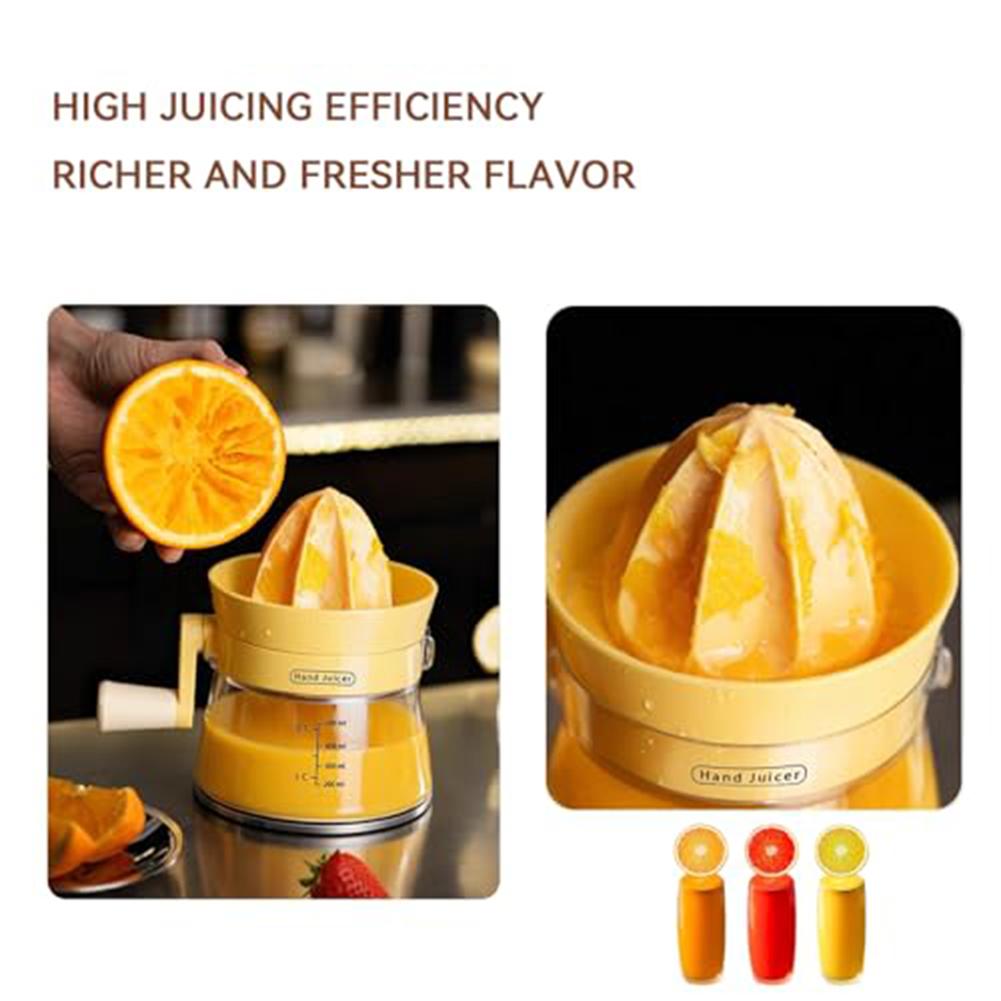 Built-in Strainer Citrus Juicer Hand Juicer Manual Juicer