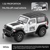 1/32 Metal Die-Cast Off-Road Vehicle Model Simulation Rubber Tire Shock Absorption Holiday Gift For Children Boys Halloween Toy