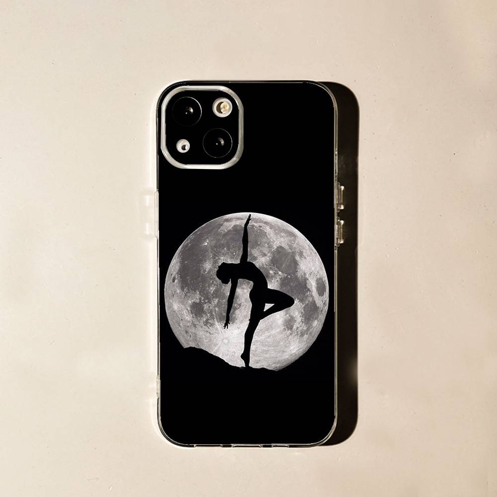 Love Gymnastics Phone Case For iPhone 16,15,14,13,12,11 Plus,Pro,Max,XR,XS,X,7,8 Plus,SE,Mini Soft Transparent Cover