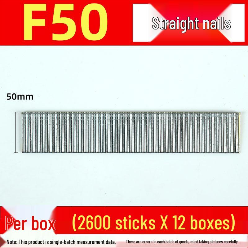 F30 Steel Pneumatic Straight Strip Nails for Woodworking & Furniture