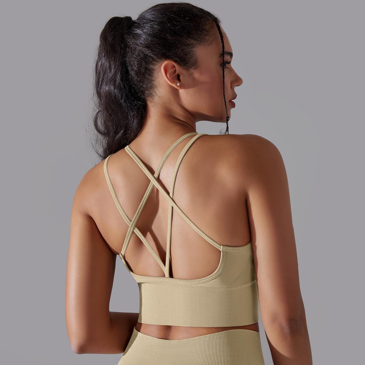 Женский сексуальный бюстгальтер для йоги — фото 10