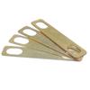 Guitar Neck Shims Brass Shims for Guitar and Bass Screwed Neck Repair,4 Pieces
