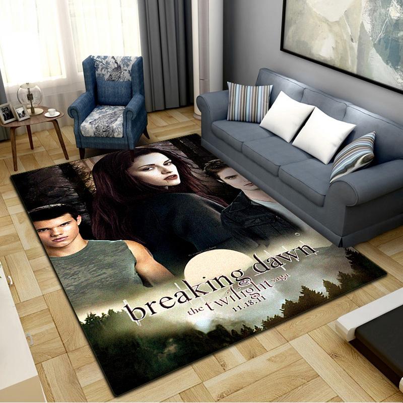 Twilight Carpet Rug for Living Room Bedroom Home Sofa Decoration,Kids play Non-slip Floor Mat