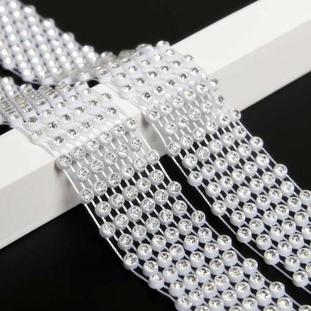 Shiny Rhinestone Tie Black/White Dazzling Embellished Tie Sexy Necktie  Unisex