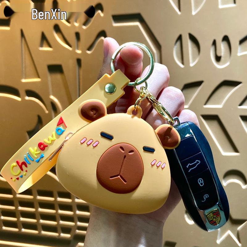 Creative Silicone Keychain Coin Purse & Bluetooth Earphone Case for Kids