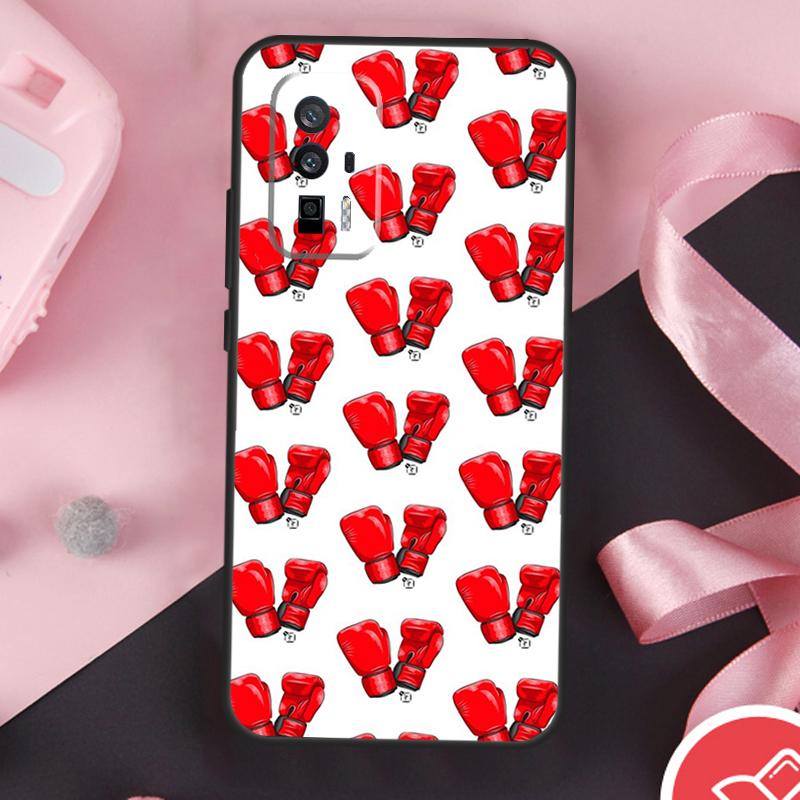 

Boxing Gloves Case For Xiaomi 15 Ultra Mi 13 14 11T 12T 13T 14T Pro POCO X7 Pro X3 X5 X6 F5 F6 F7 Cover POCO X7 Pro