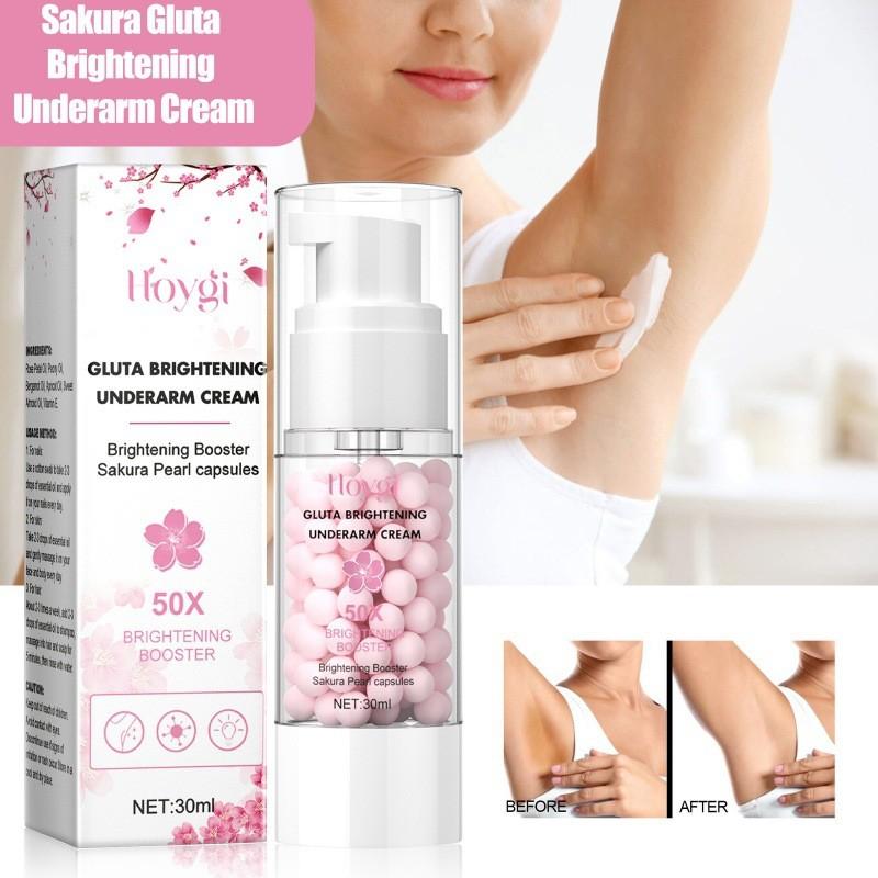 Brightening Underarm Cream For Moisturizing And Lightening Dark Elbows And Underarms
