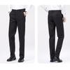 Raphenny Men's Business Casual Straight Fit Stretch Trousers